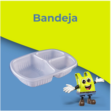 Carregar imagem no visualizador da galeria, Bandeja G330 Refeição 3 Divisões 1150ML