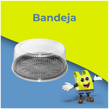 Carregar imagem no visualizador da galeria, BANDEJA G60CT MEDIA PRETA C/50